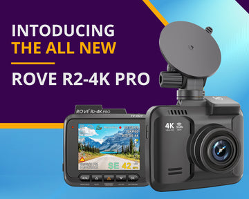 Introducing the ROVE R2-4K PRO Dash Cam | All-new Smartest Dash Cam of America With Advanced And Powerful Technology