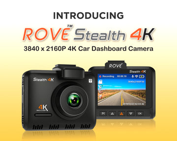[PRESS RELEASE] Rove Launches Stealth 4K Dash Cam- Redefine your Dash Cam User Experience
