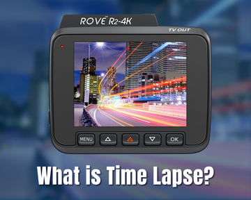 What is the time-lapse in my dash cams?