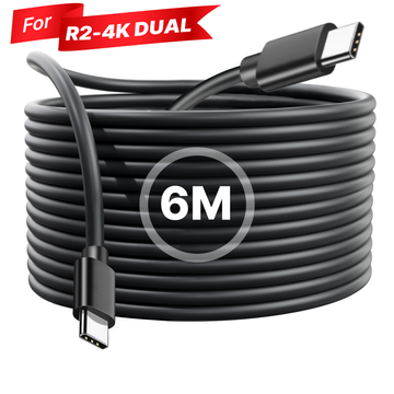 ROVE 6M Rear Camera Cable for R2-4K DUAL Dash Cam - Ultimate Connectivity Solution